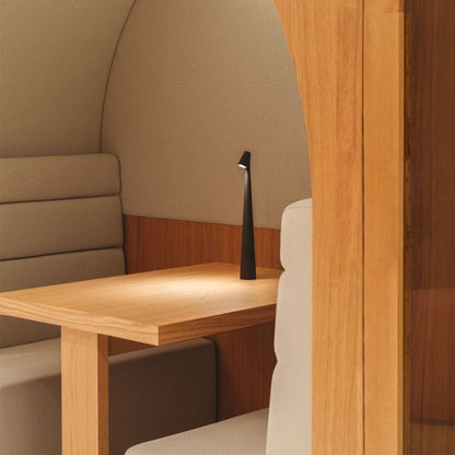 Aluminium Tall Cone Minimalist LED Table Lamp - Image 2
