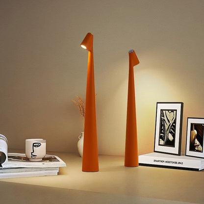 Aluminium Tall Cone Minimalist LED Table Lamp - Image 6