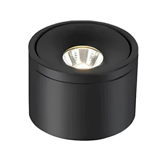 Aluminum Cylindrical Ceiling Light With Swivel Head - Image 6