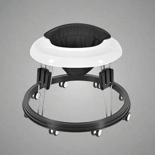 Anti Rollover Baby Walker With Silent Rubber Wheels And Adjustable Height - Image 5