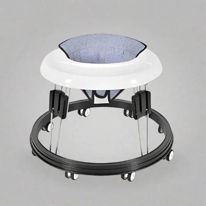 Anti Rollover Baby Walker With Silent Rubber Wheels And Adjustable Height - Image 7
