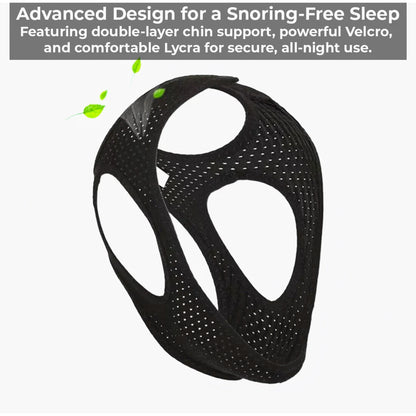 Anti-Snoring Chin Strap With Adjustable Velcro Fastening For Comfortable Nasal Breathing - Image 7