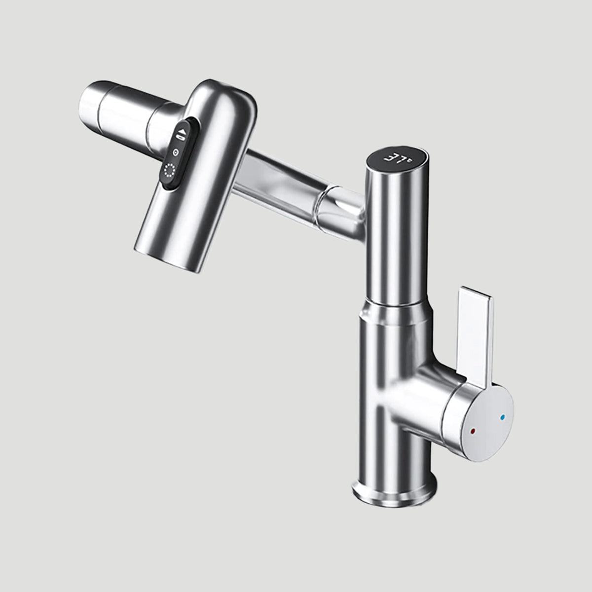 Aquatwist 360° Swivelling Kitchen Faucet With Integrated Temperature Display - Image 6