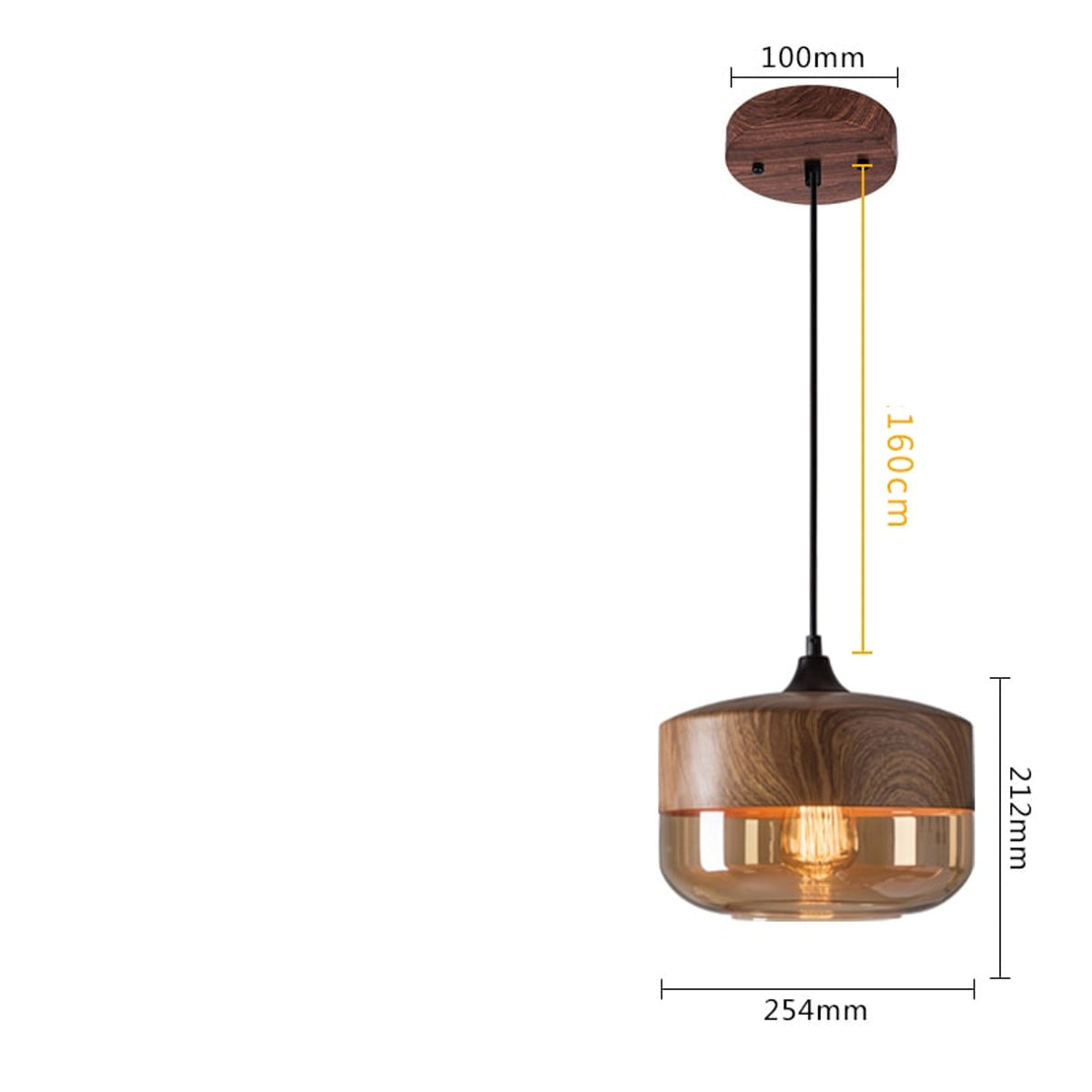 Art Bar Personality Glass Chandelier - Image 8