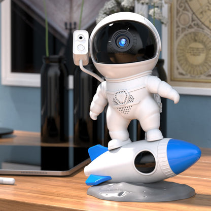 Astronaut Projector Lamp With Rocket Base And Galaxy Night Light - Image 5