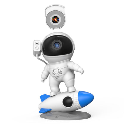 Astronaut Projector Lamp With Rocket Base And Galaxy Night Light - Image 3