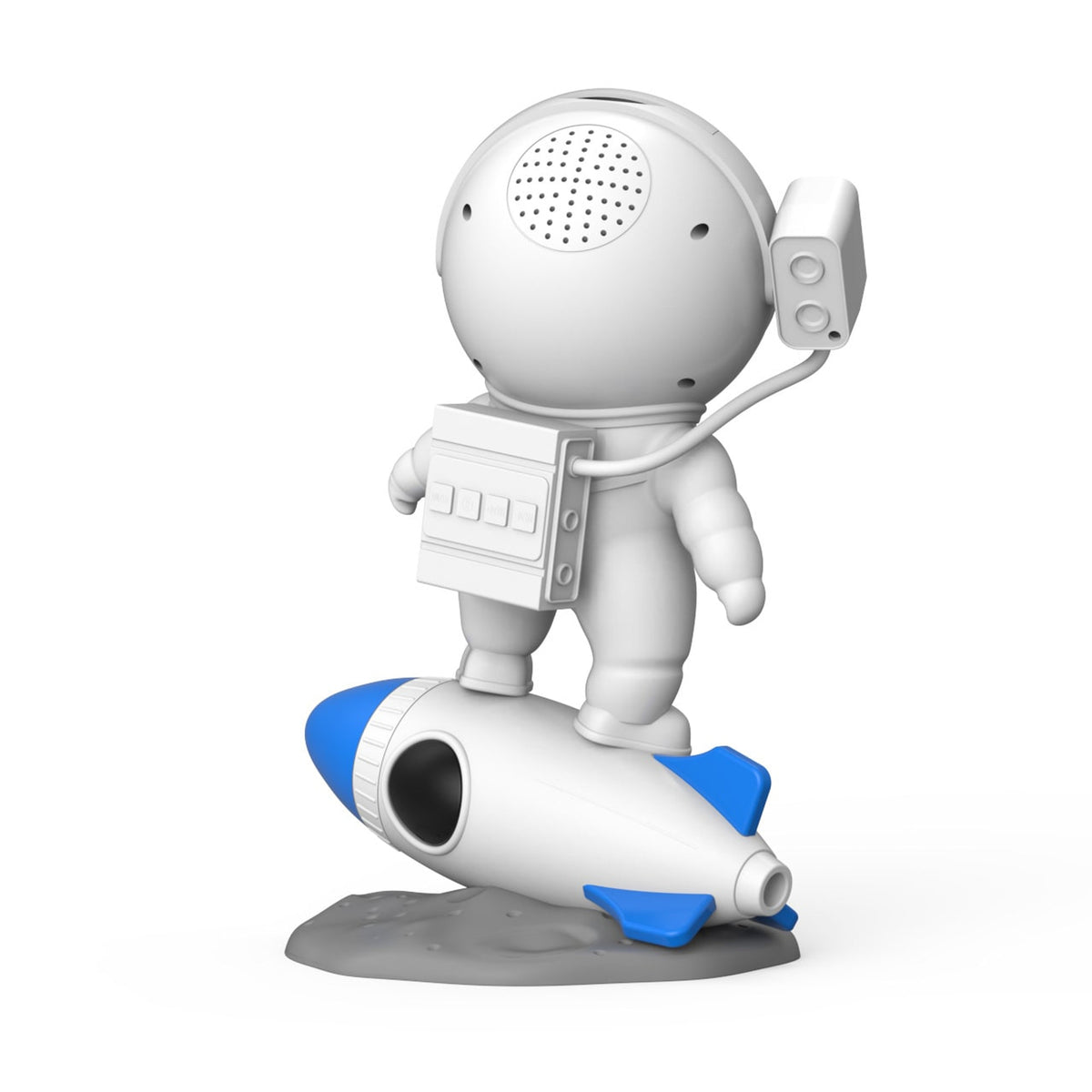 Astronaut Projector Lamp With Rocket Base And Galaxy Night Light - Image 6