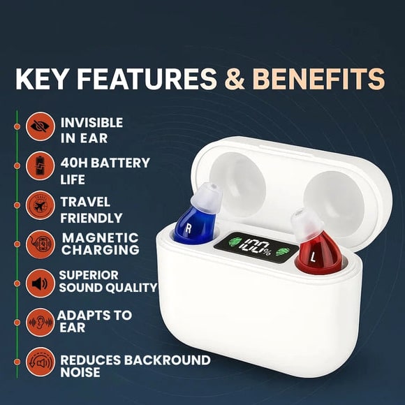 Auris Invisible In Ear Hearing Aids - Image 9