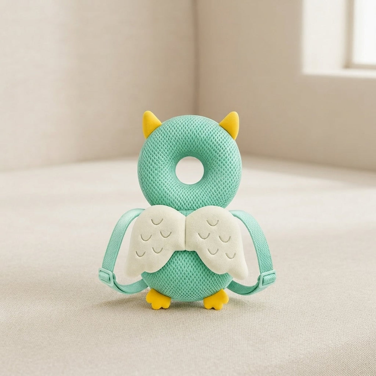 Baby Head Protection Pillow With Adjustable Cotton Straps - Image 1