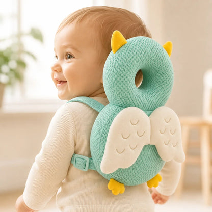 Baby Head Protection Pillow With Adjustable Cotton Straps - Image 2