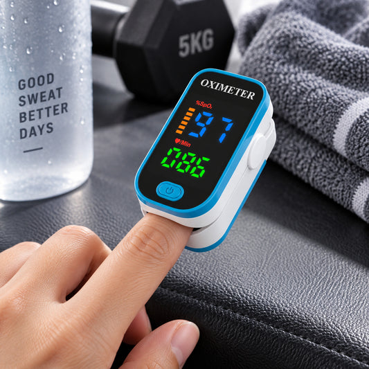 Blood Glucose Monitor Display Painless Portable LED - Image 2