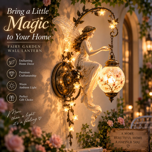 Blossomsprite Enchanted Fairy Blossom Lantern - Image 1
