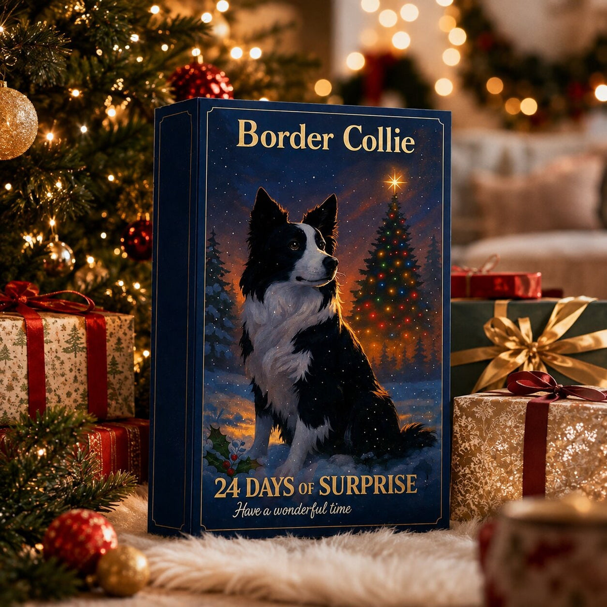 Border Collie Advent Calendar 2026 For Dog Lovers 24 Day Treat Countdown - Image 3