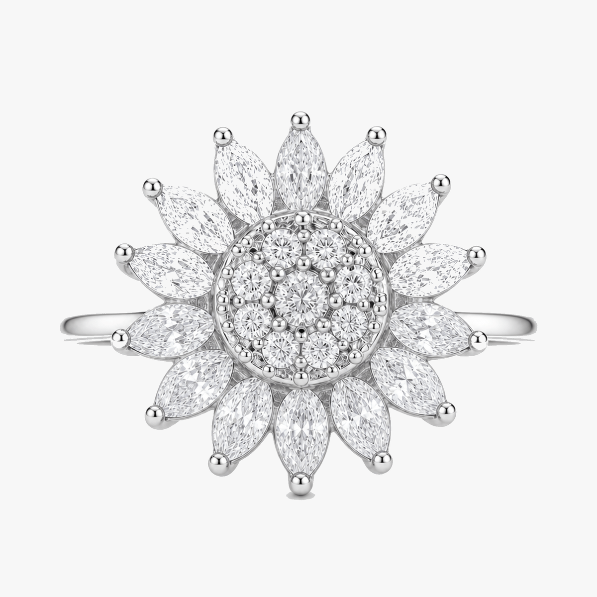 Calmiva Women's Adjustable Anti-Anxiety Fidget Ring - Image 10