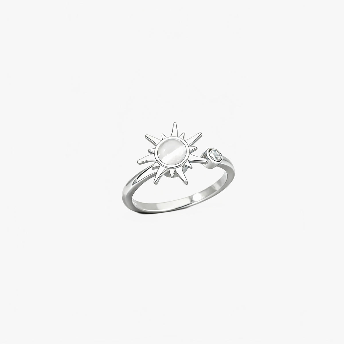 Calmiva Women's Adjustable Anti-Anxiety Fidget Ring - Image 2