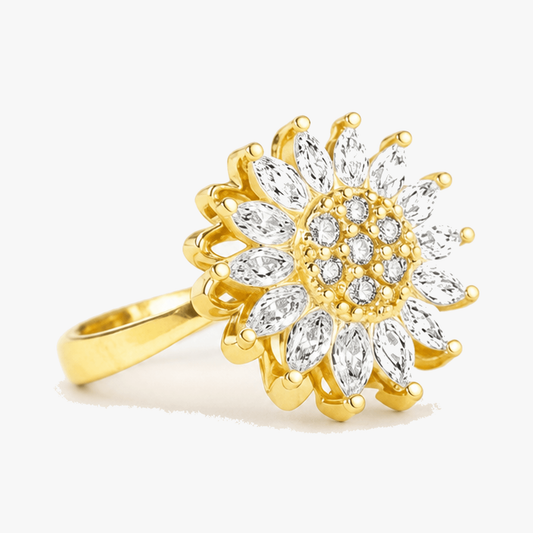 Calmiva Women's Adjustable Anti-Anxiety Fidget Ring - Image 3