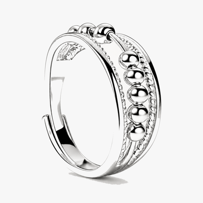 Calmiva Women's Adjustable Anti-Anxiety Fidget Ring - Image 7