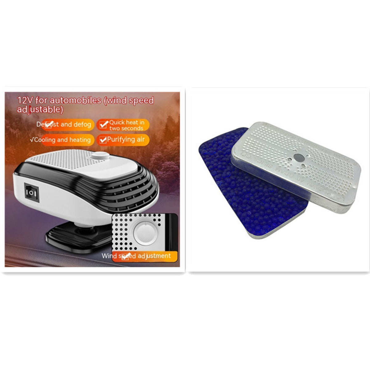 Car Heater With Quick-Heating Warm Air Blower For Truck And Winter Use - Image 4