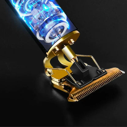 Carbon Steel T-Blade Hair Clipper With 180 Minutes Runtime And Real-Time Battery - Image 7