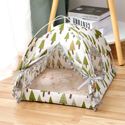 Cat Tent Cat House Enclosed Pet Bed For Small And Medium Pets - Image 2