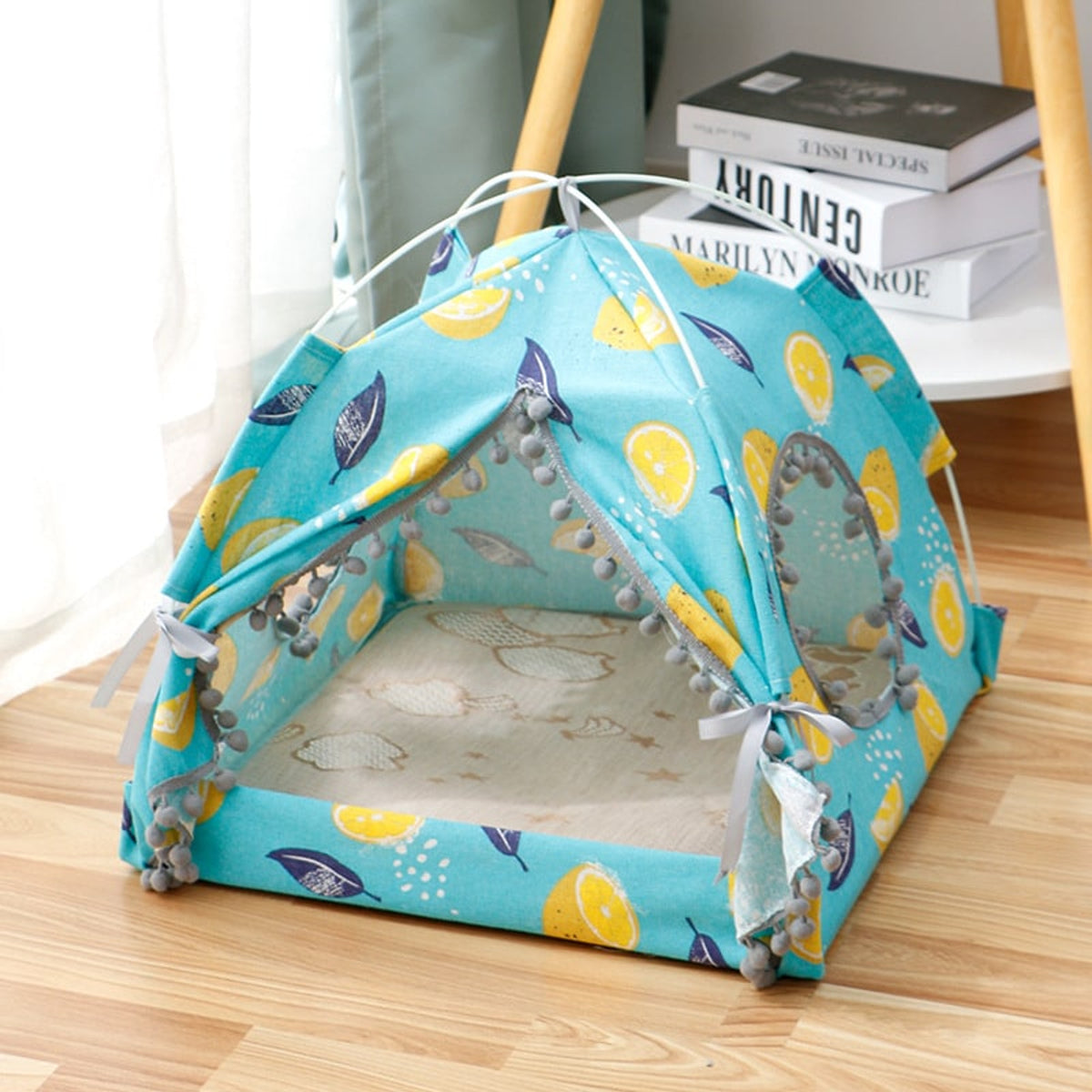 Cat Tent Cat House Enclosed Pet Bed For Small And Medium Pets - Image 4