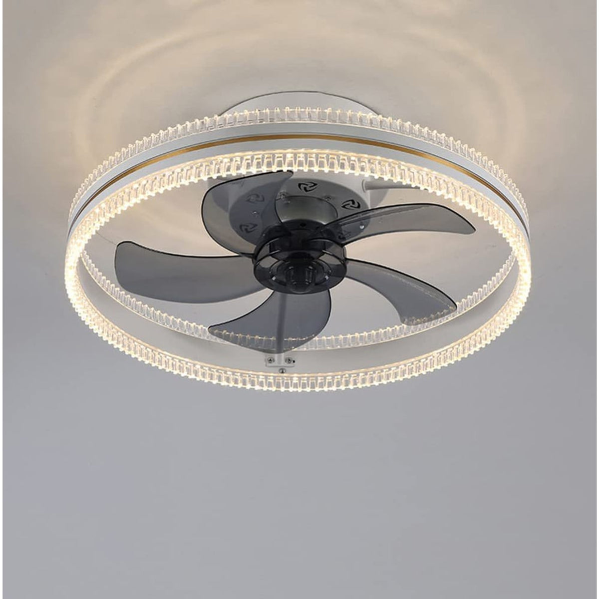 Ceiling Fan Light With Integrated LED Ring - Image 1