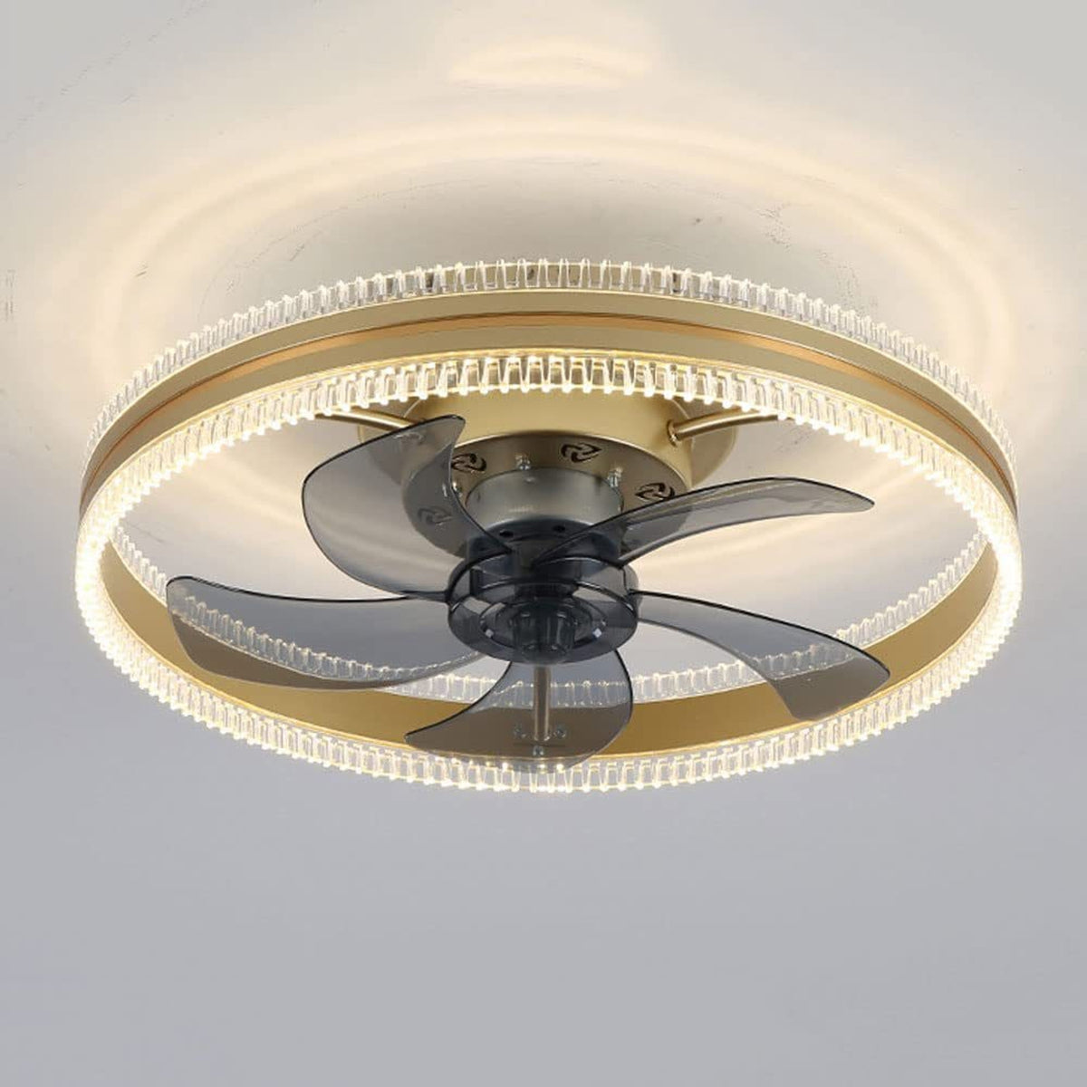 Ceiling Fan Light With Integrated LED Ring - Image 2