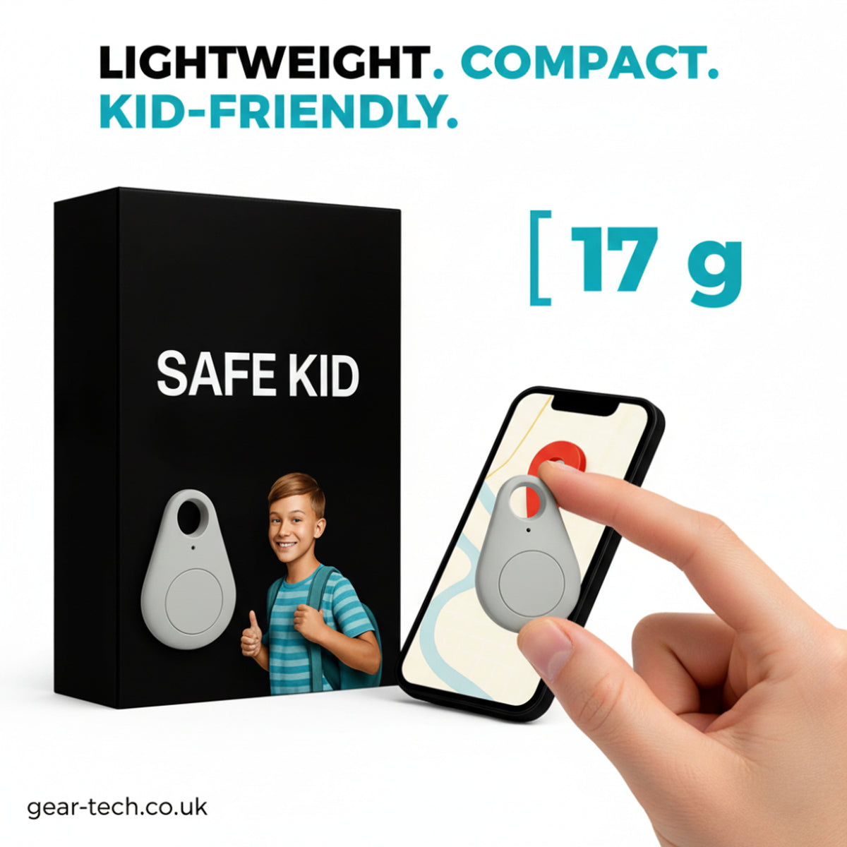 Child GPS Tracker Real-Time Location With Waterproof Design For Kids - Image 10