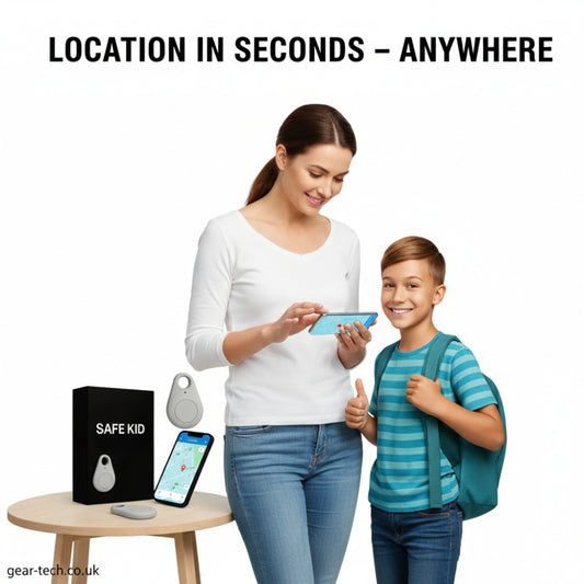 Child GPS Tracker Real-Time Location With Waterproof Design For Kids - Image 2