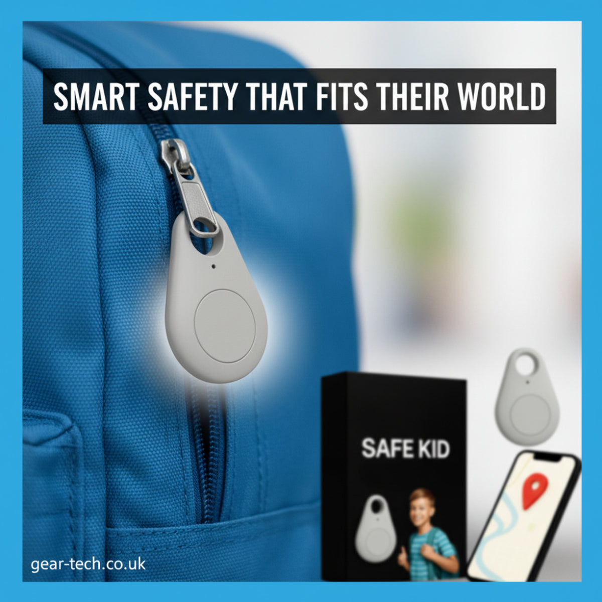 Child GPS Tracker Real-Time Location With Waterproof Design For Kids - Image 5