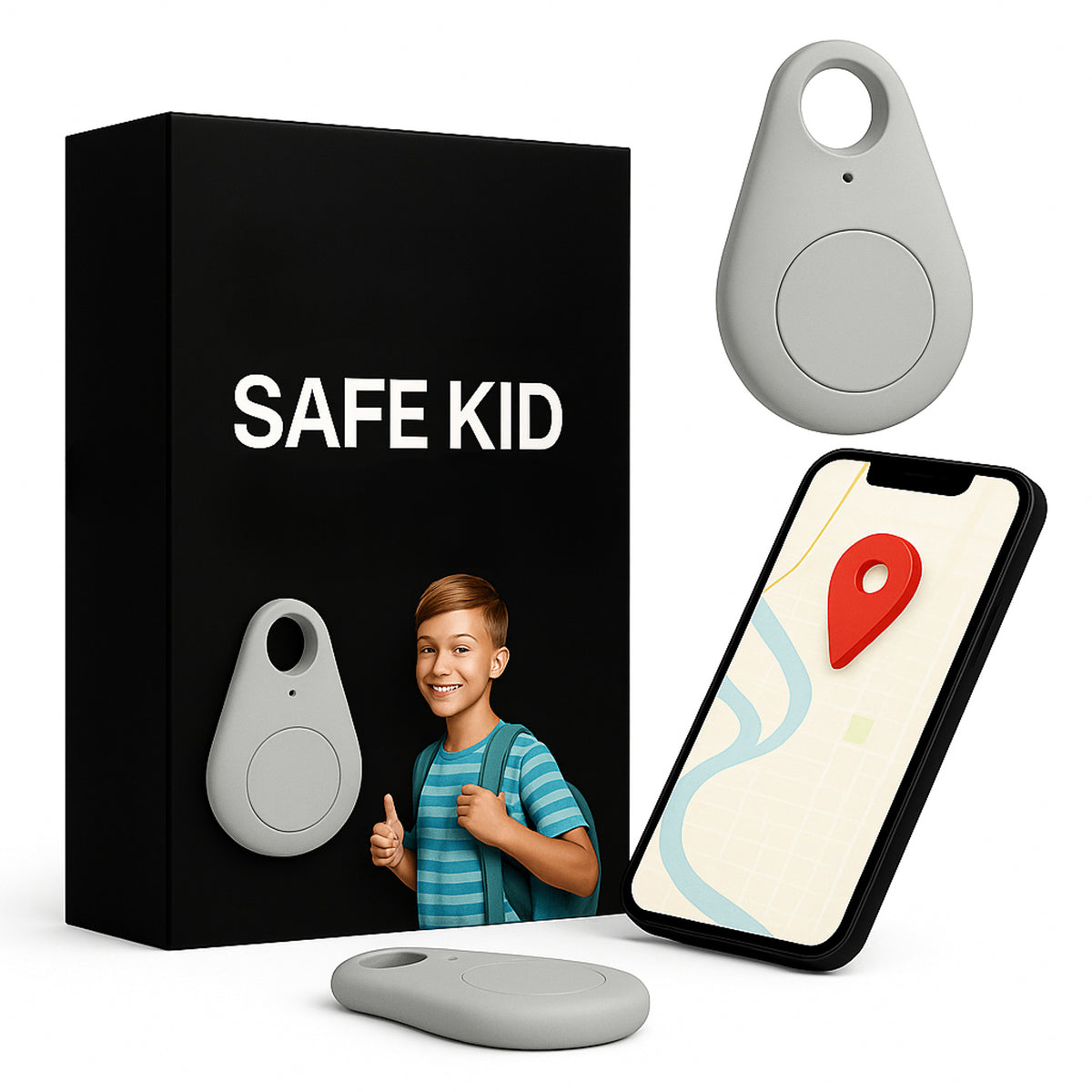 Child GPS Tracker Real-Time Location With Waterproof Design For Kids - Image 17