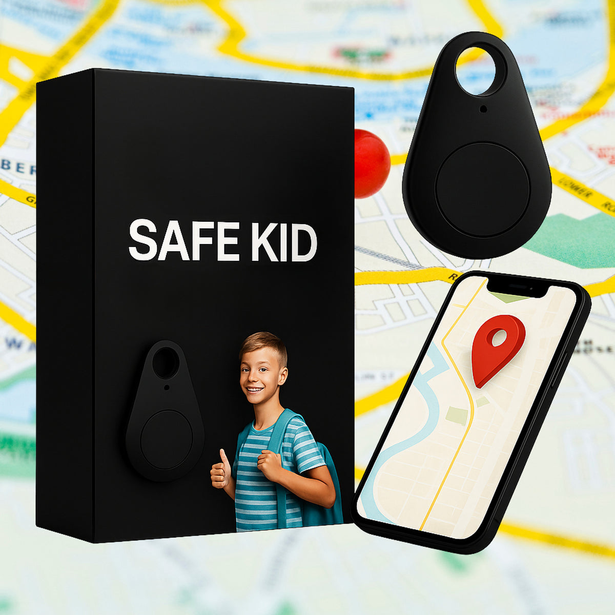 Child GPS Tracker Real-Time Location With Waterproof Design For Kids - Image 20