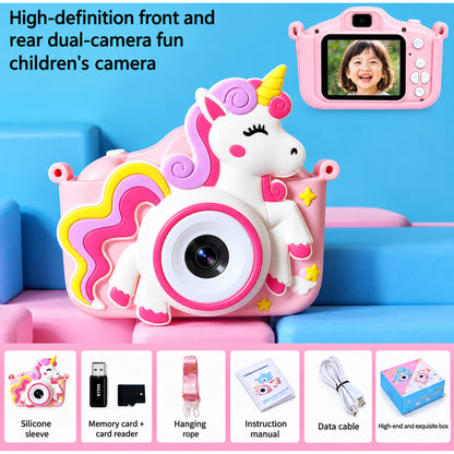Children's Camera With Unicorn Design HD 1080p Video And Rechargeable Battery - Image 9