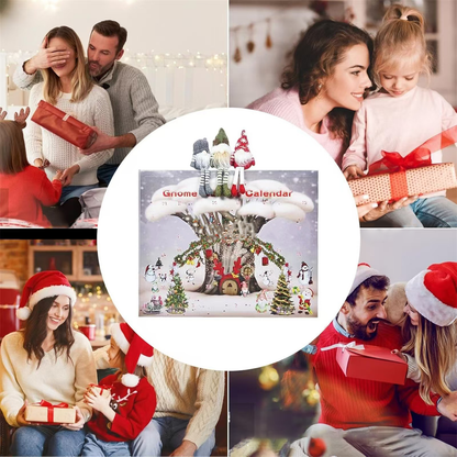 Christmas Advent Calendar With 24 Handcrafted Gnomes Lights And Festive Music - Image 5