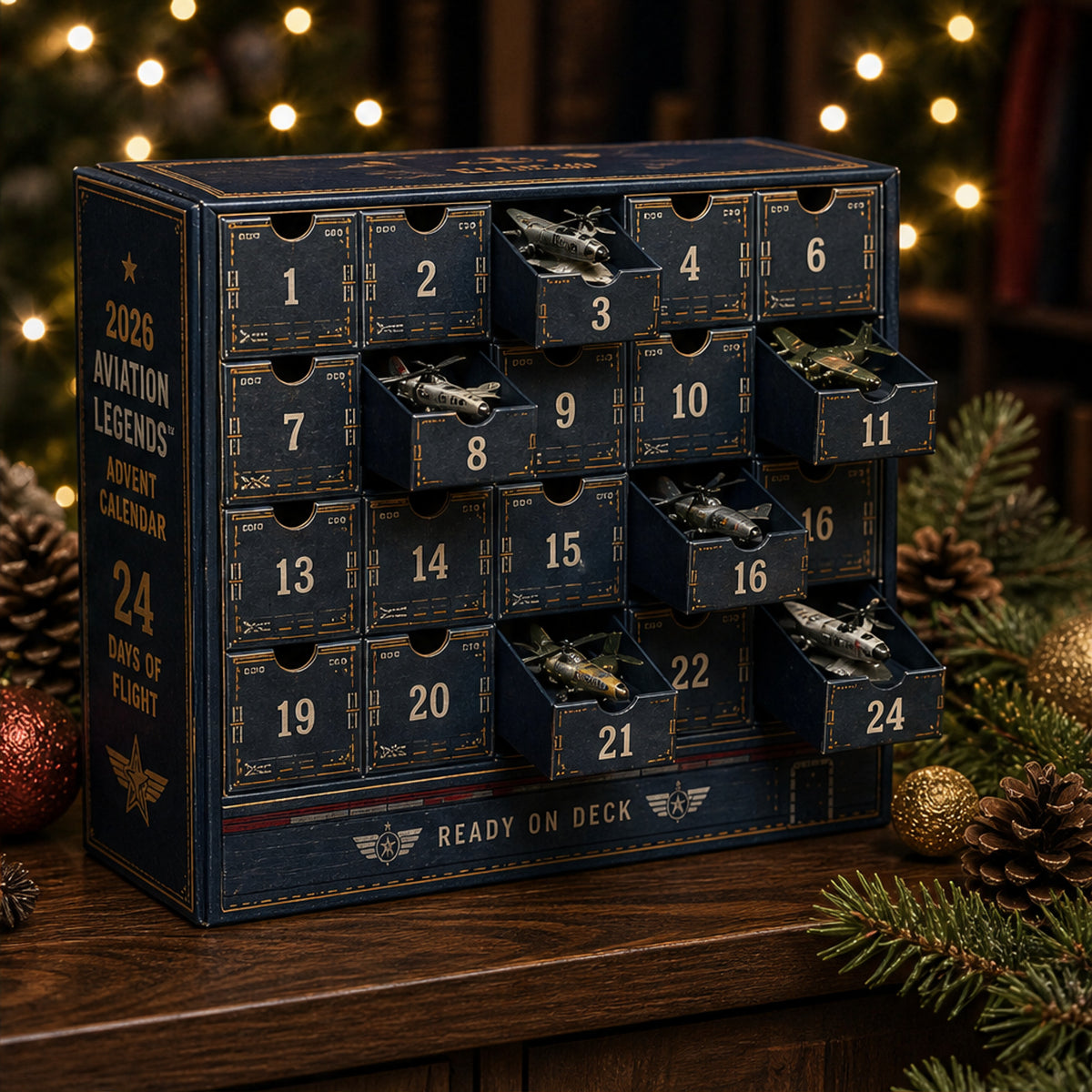 Christmas Aviation Legends Advent Calendar 24 Day Collectible Aircraft Countdown - Image 6