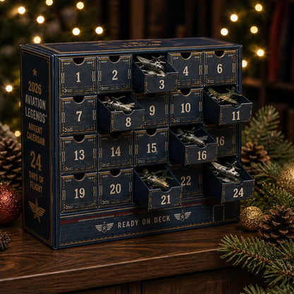 Christmas Aviation Legends Advent Calendar 24 Day Collectible Aircraft Countdown - Image 6