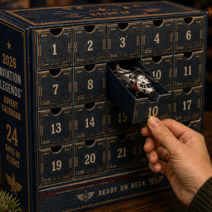 Christmas Aviation Legends Advent Calendar 24 Day Collectible Aircraft Countdown - Image 5