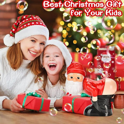 Christmas Bubble Machine With Music And Lights - Image 9