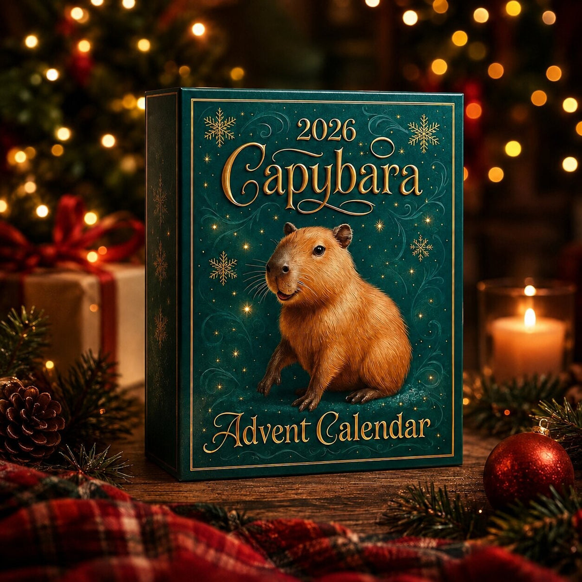 Christmas Capybara Advent Calendar With 24 Days Of Funny Holiday Surprises - Image 3