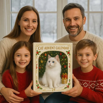 Christmas Cat Ornaments Advent Calendar With 24 Hanging Tree Decorations - Image 4
