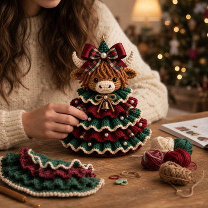 Christmas Crochet Ornament Kit Animal - Image 2