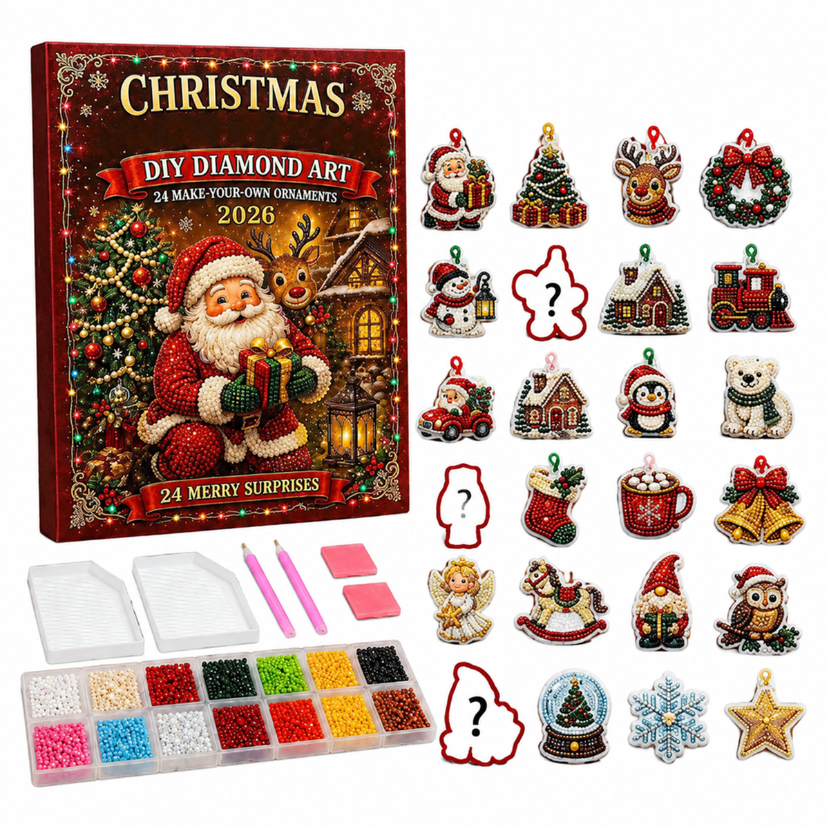 Christmas Diy Diamond Art Advent Calendar - Image 2