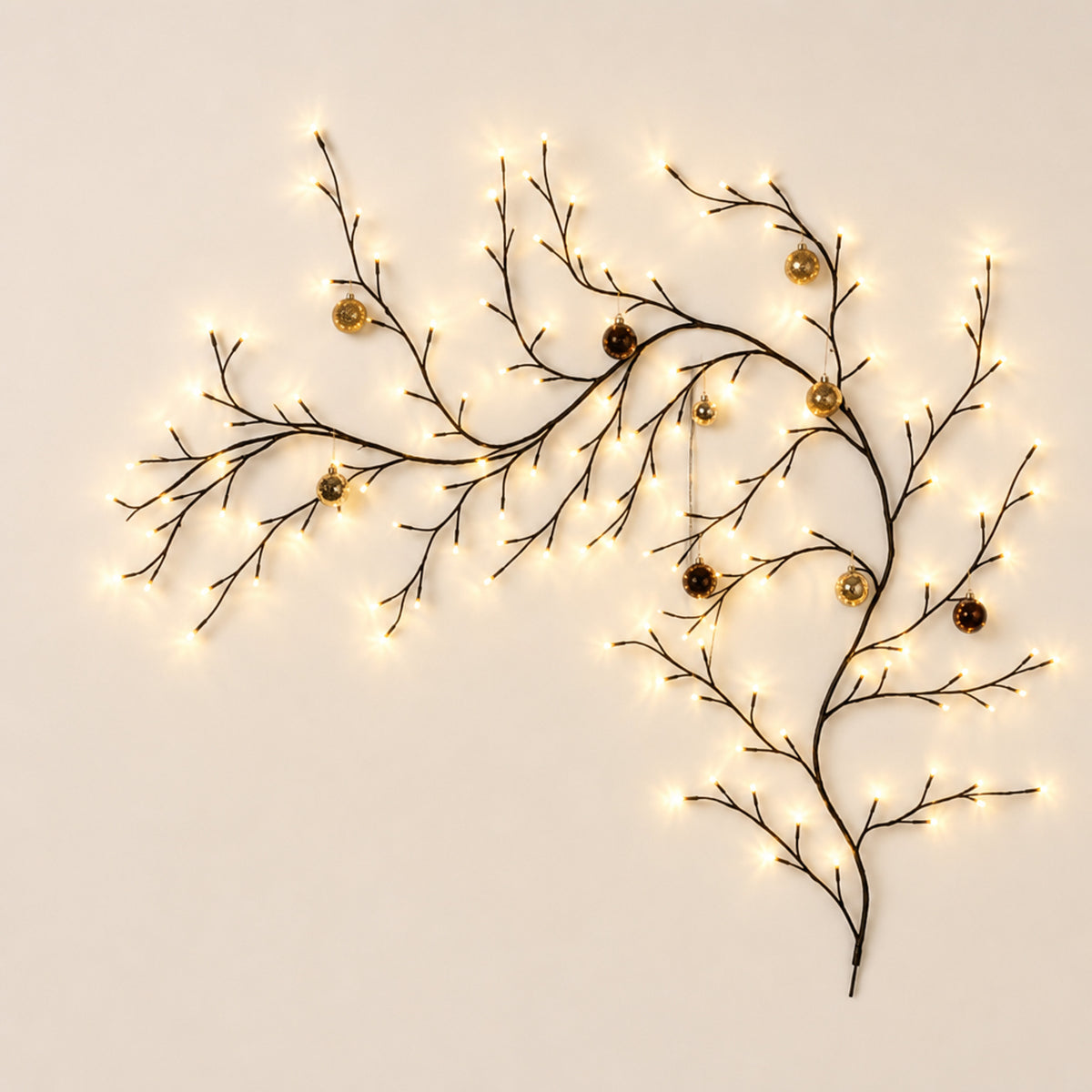 Christmas LED Branch Wall Light With Remote Control - Image 8