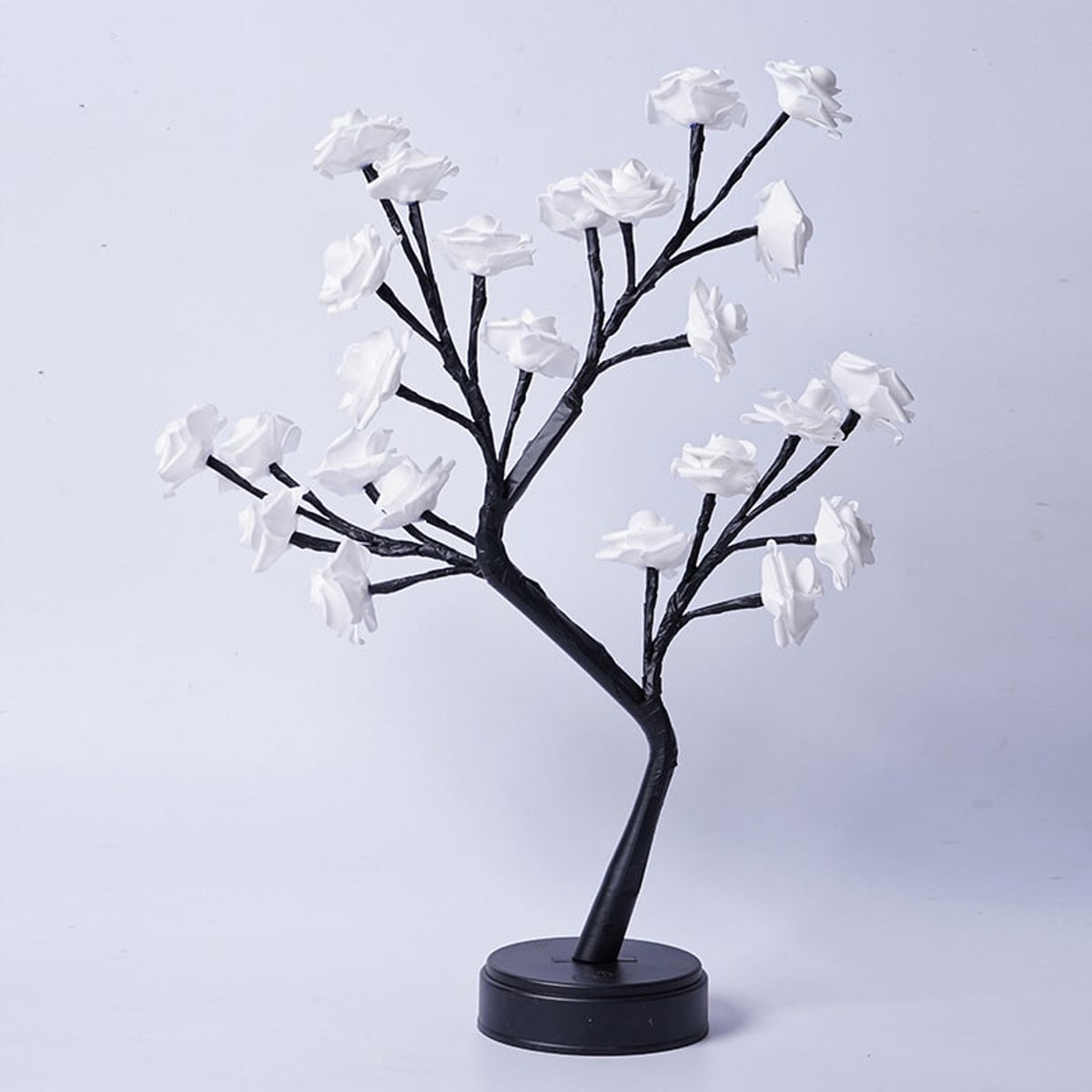 Christmas Rose Lamp Tree With Fairy Flower Decoration - Image 2