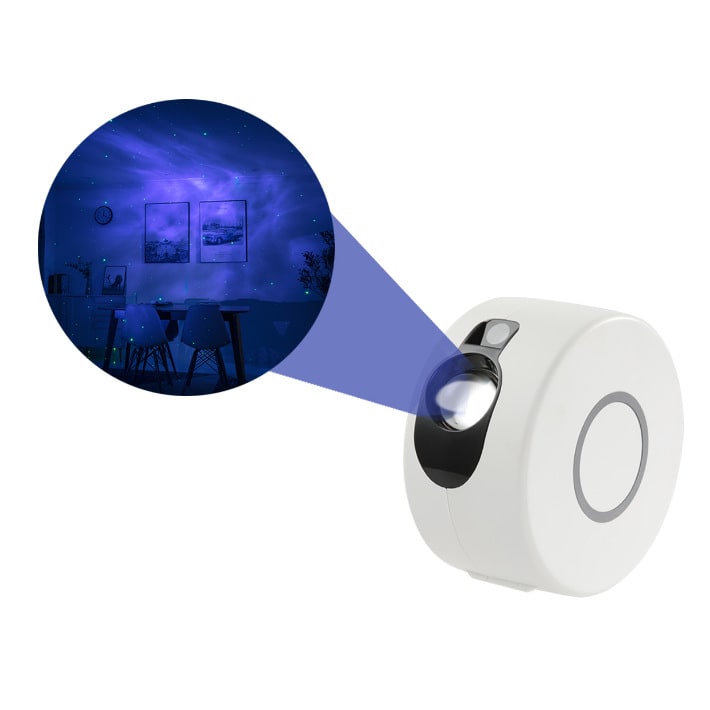 Christmas Starry Sky Projector Galaxy Projector With Remote Control And Rotating Night Light - Image 6