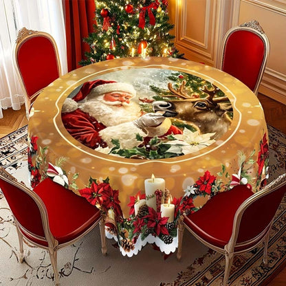 Christmas Table Runner With Festive And Motif - Image 1