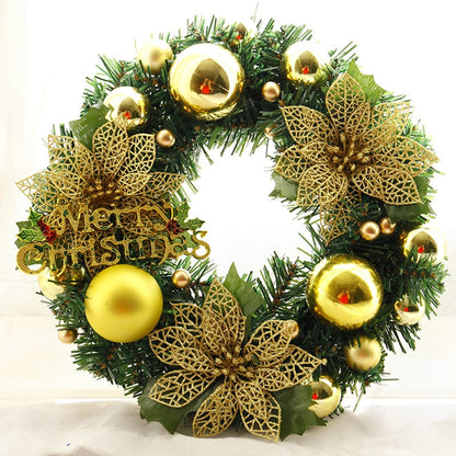 Christmas Wreath With Multi-Coloured Decorative Accents For Door Or Garden - Image 7