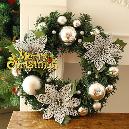 Christmas Wreath With Multi-Coloured Decorative Accents For Door Or Garden - Image 6