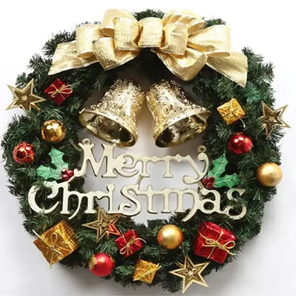 Christmas Wreath With Pine Needles Moose And Snowman Ornaments 30 - Image 6