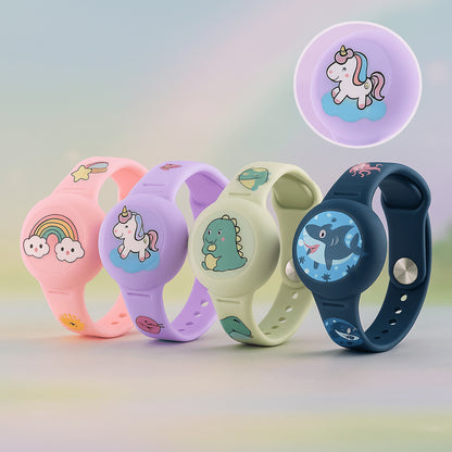 Colourful GPS Bracelet For Kids With Adjustable Strap - Image 1